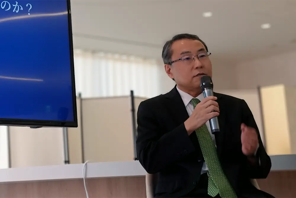 佐藤伸一教授の画像です