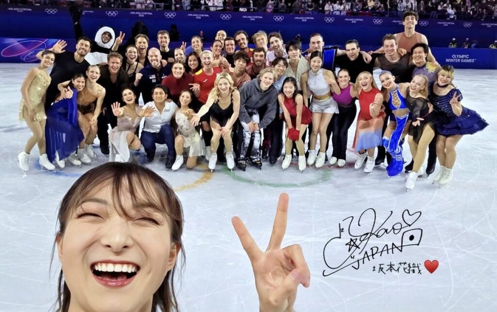 五輪ビクトリーセルフィーの画像です