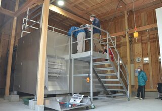 南丹市野生鳥獣捕獲個体減容化施設の画像です