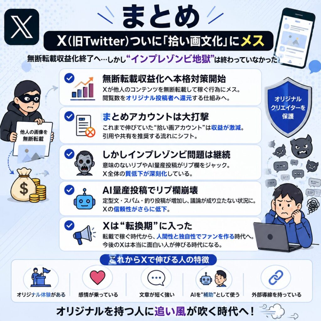 Xの画像です