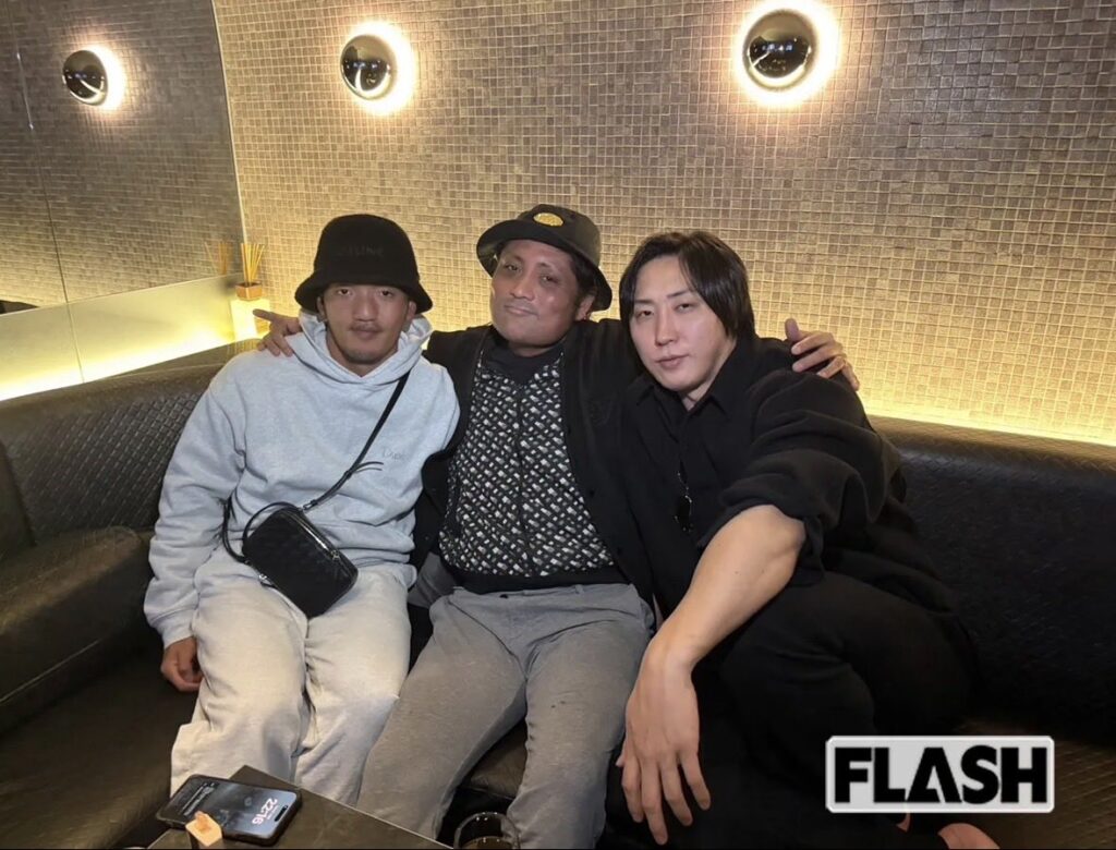 六本木のシーシャバーでの写真